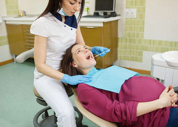 Dental fillings during pregnancy